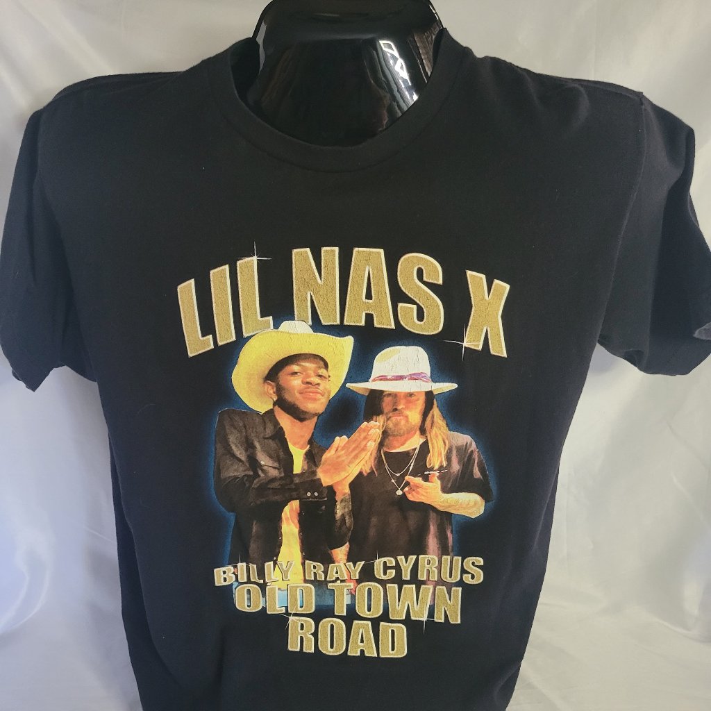 Lil Nas X  Billy Ray Cyrus Old Town Road TShirt Size L